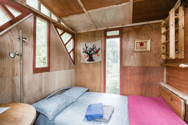 מלון Akatarawa The Treehut At The Rabbithole, Upper Hutt מראה חיצוני תמונה